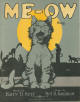 Me-ow: One-Step Sheet Music Cover