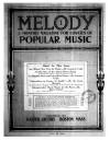 March 1918 Melody Magazine cover