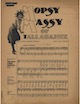 Sheet Music Cover for Mopsy Massy of
                              Talahassee: Plantation Song and Rag Dance