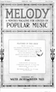 First page of Melody magazine (February
1923)