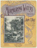 "Murmuring Waters" Waltzes
                              Sheet Music Cover