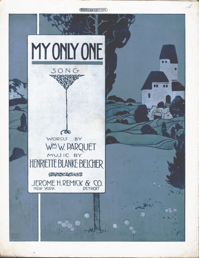 My Only One Sheet Music Cover