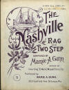 The Nashville: Rag and Two Step Sheet
                              Music Cover