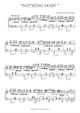 First page of music for Nothing Doin'
by Neal