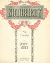Notoriety Rag: Two Step Sheet Music
Cover