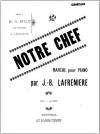 Notre Chef: March - First Page of
                                Music