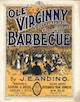 Sheet Music Cover for Ol Virginny
                              Barbecue