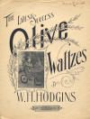 Olive Waltzes Sheet Music Cover