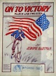 On to Victory
                              Sheet Music Cover