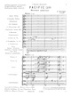 First page of Pacific 231 sheet music
                            (Honegger)