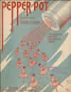 Pepper Pot Sheet Music Cover