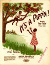 It's a Pipp'n: Novelty Fox Trot Sheet
                              Music Cover