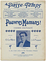 Sample issue of Le passe temps