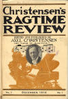 Ragtime Review Cover - Volume 1,
                              Issue 1