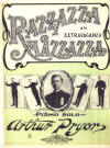 Razzazza Mazzazza: An
                                  Extravaganza Sheet Music Cover