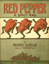 Red Pepper: A Spicy Rag Sheet Music
                              Cover