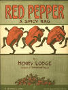 Red Pepper: A Spicy Rag Sheet Music
                              Cover