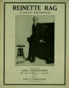 Reinette Rag Sheet Music Cover