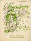 Remembrance Waltzes Sheet Music Cover