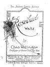 Rosebud Waltz Sheet Music Cover