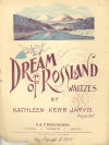 Dream of Rossland: Waltzes Sheet
                                  Music Cover