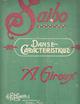 Saibo: danse caracteristique
                                  Sheet Music Cover Page