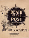 Death at the Post, or, The
                                  Sinking Ship Sheet Music Cover