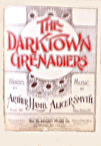 Sheet music cover for The Da*ktown
                            Grenadiers: Ragtime Two Step