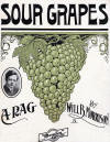 Sour Grapes Rag Sheet Music Cover