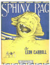 Sphinx Rag Sheet Music Cover
