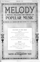 Cover of Melody magazine (February
                              1924)