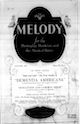 Cover for Melody magazine (January
                            1925)