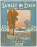 First page of Sunsent in Eden Waltz
                            (Hall)