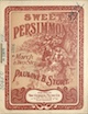 Sweet Persimmons: March
and Two Step sheet music cover