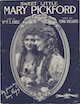 Sweet Mary Pickford Sheet Music
                              Cover