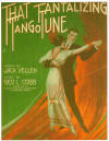 That Tantalizing Tango Tune Sheet
                              Music Cover