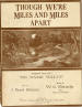 Though We're Miles And Miles Apart
                              (Adapated From The "No Name
                              Waltz"): Waltz Song Sheet Music
                              Cover