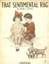 That
Sentimental Rag Sheet Music Cover