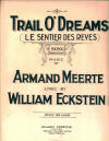 Trail O'Dreams Sheet Music Cover
