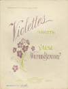 Violettes Valse Sheet Music
                                  Cover