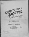 Ragtime Wedding March (Apologies to
                            Mendelssohn) Sheet Music Cover