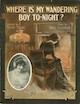 Where is my Wandering Boy Tonight?
                              Sheet Music Cover