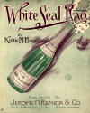 White Seal Rag Sheet Music Cover