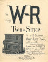 The W-R Two Step Sheet Music Cover