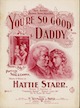 You're So Good, Daddy Sheet Music
Cover