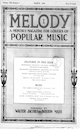 First page of Melody magazine (March
                            1924)