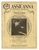 Sheet music cover for Classicana: A
                          Syncopated Panorama (Henry Lange)