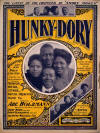 Hunky-Dory: Characteristic Cake Walk,
                            March, and Two Step Sheet Music Cover