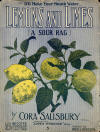 Lemons and Limes: A Sour Rag Sheet
                              Music Cover