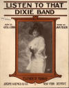 Listen To That Dixie Band Sheet Music
                              Cover